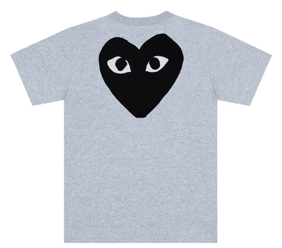 Comme-des-Garcons-Play-Front-Play-Logo-with-Black-Heart-T-Shirt-Women-Grey-2
