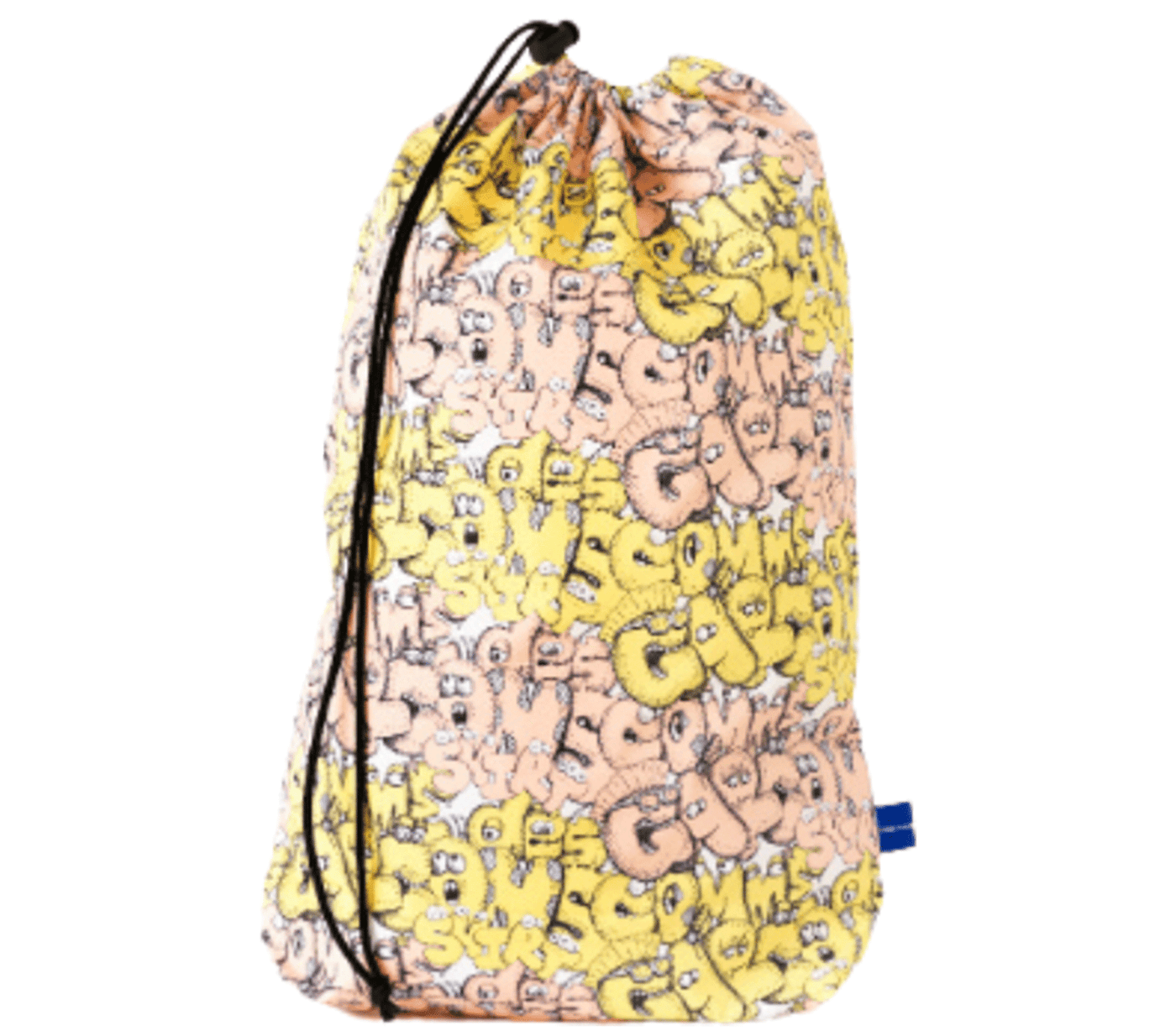 Comme-des-Garcons-Shirt-Comme-des-Garcons-Shirt-X-KAWS-Printed-Bag-Yellow-1