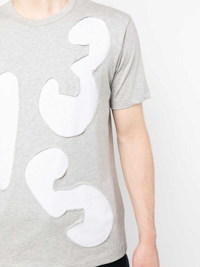    Comme-des-Garcons-Shirt-Patch-detail-Cotton-T-shirt-Men-Grey-4