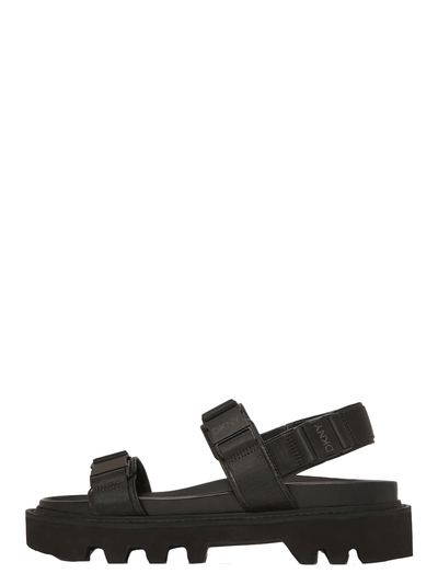    DKNY_Logo-Embossed-Buckle-Sport-Sandals_Black-01