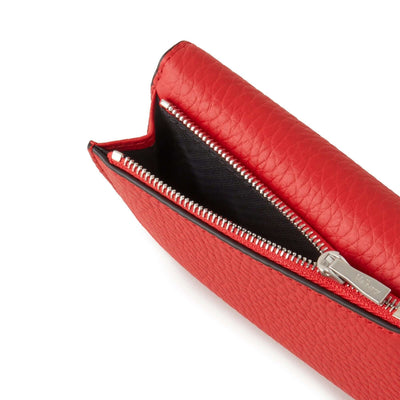 Folded-Multi-Card-Wallet-Heavy-Grain-Red-3