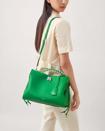       Iris-Heavy-Grain-With-Vichy-Handle-Apple-Green-4