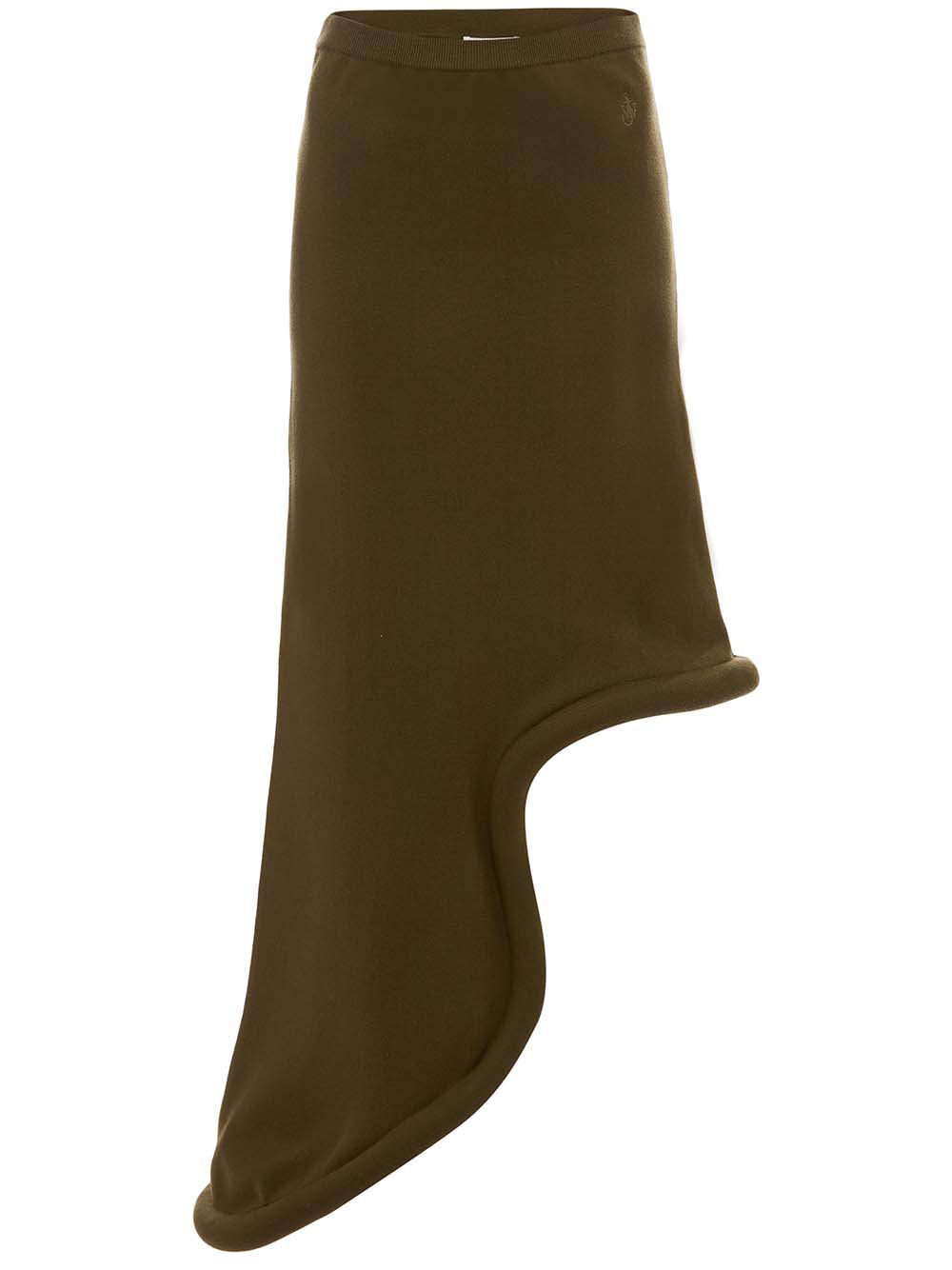   JWAnderson-Bumper-TubeAsymmetricSkirt-Khaki-1