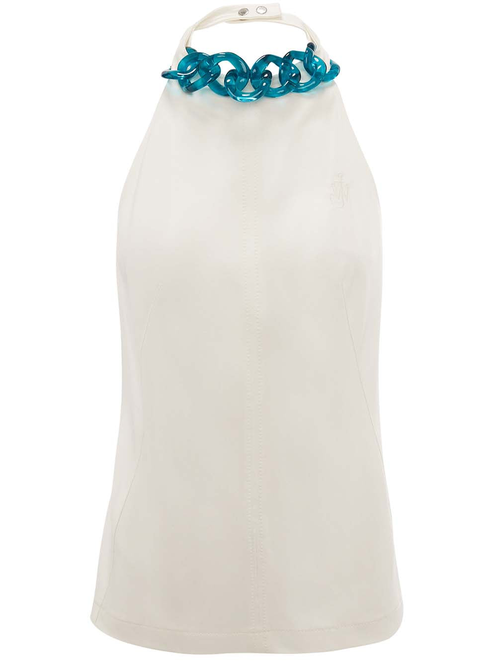 JWAnderson-ChainLinkHalterneckTop-White-1