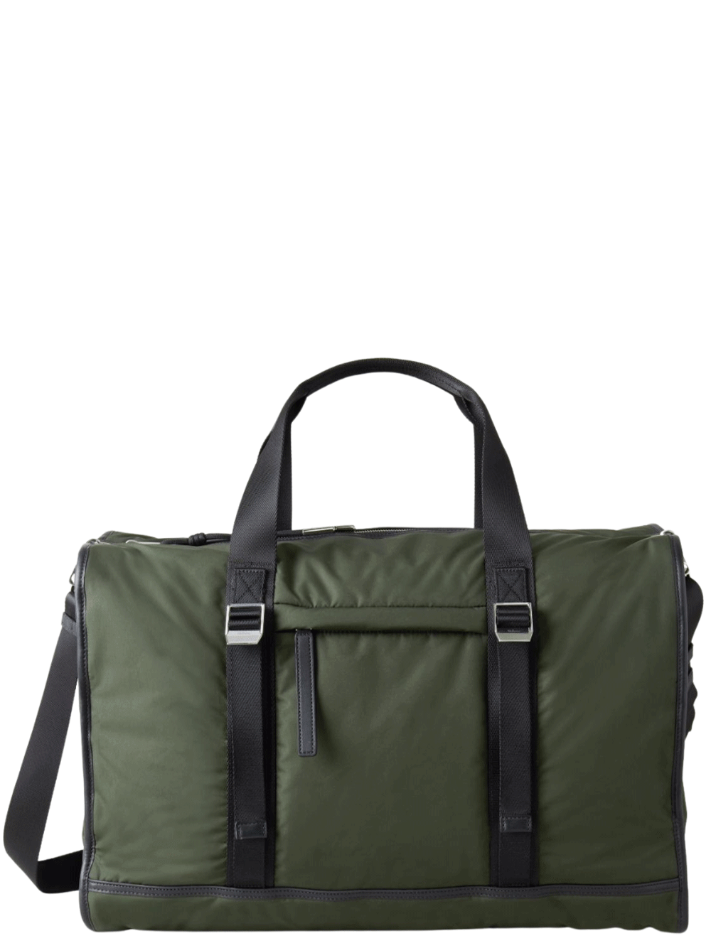 New-Travel-Holdall-Padded-Nylon-Dark-Green-1