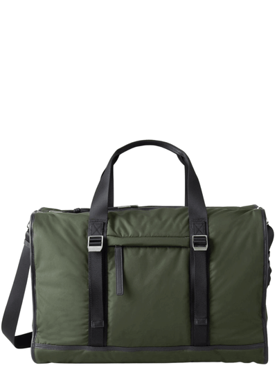 New-Travel-Holdall-Padded-Nylon-Dark-Green-1