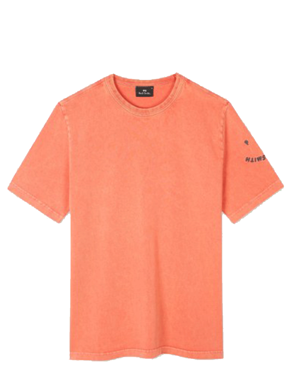 PS Paul Smith Mens Regular Fit Short Sleeve T-Shirt Zebra Pink 1