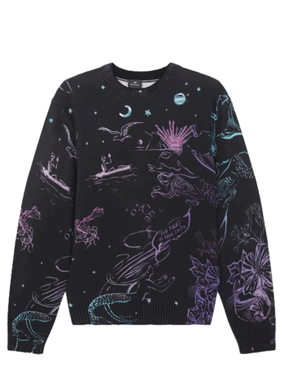 PS Paul Smith Mens Sweater Crew Neck Black 1