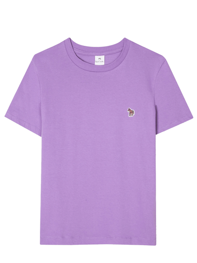 PS Paul Smith Womens Zebra T-Shirt Purple 1