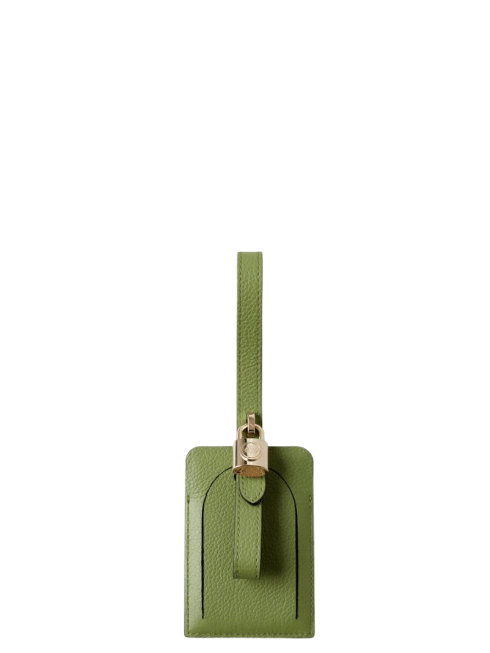 Padlock-Luggage-Tag-Small-Classic-Grain-Dark-Green-1