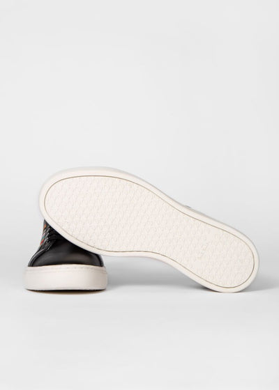 Paul Smith Women 'Lapin' Trainers With 'Swirl' (Black) 2