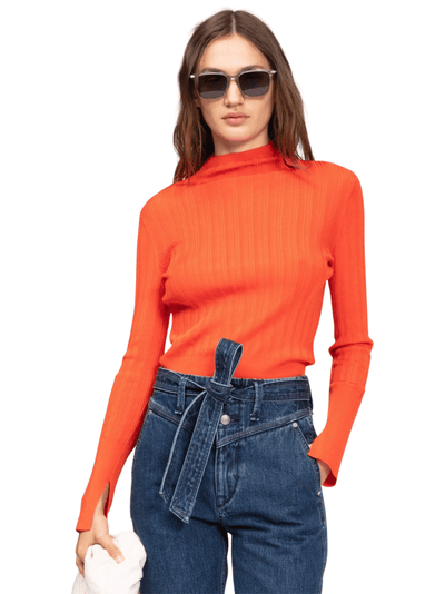 Rag-&-Bone-Dawson-Mock-Neck-Orange-1