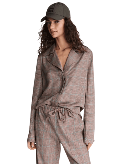 Rag-&-Bone-Field-Plaid-Blouse-Brown-1