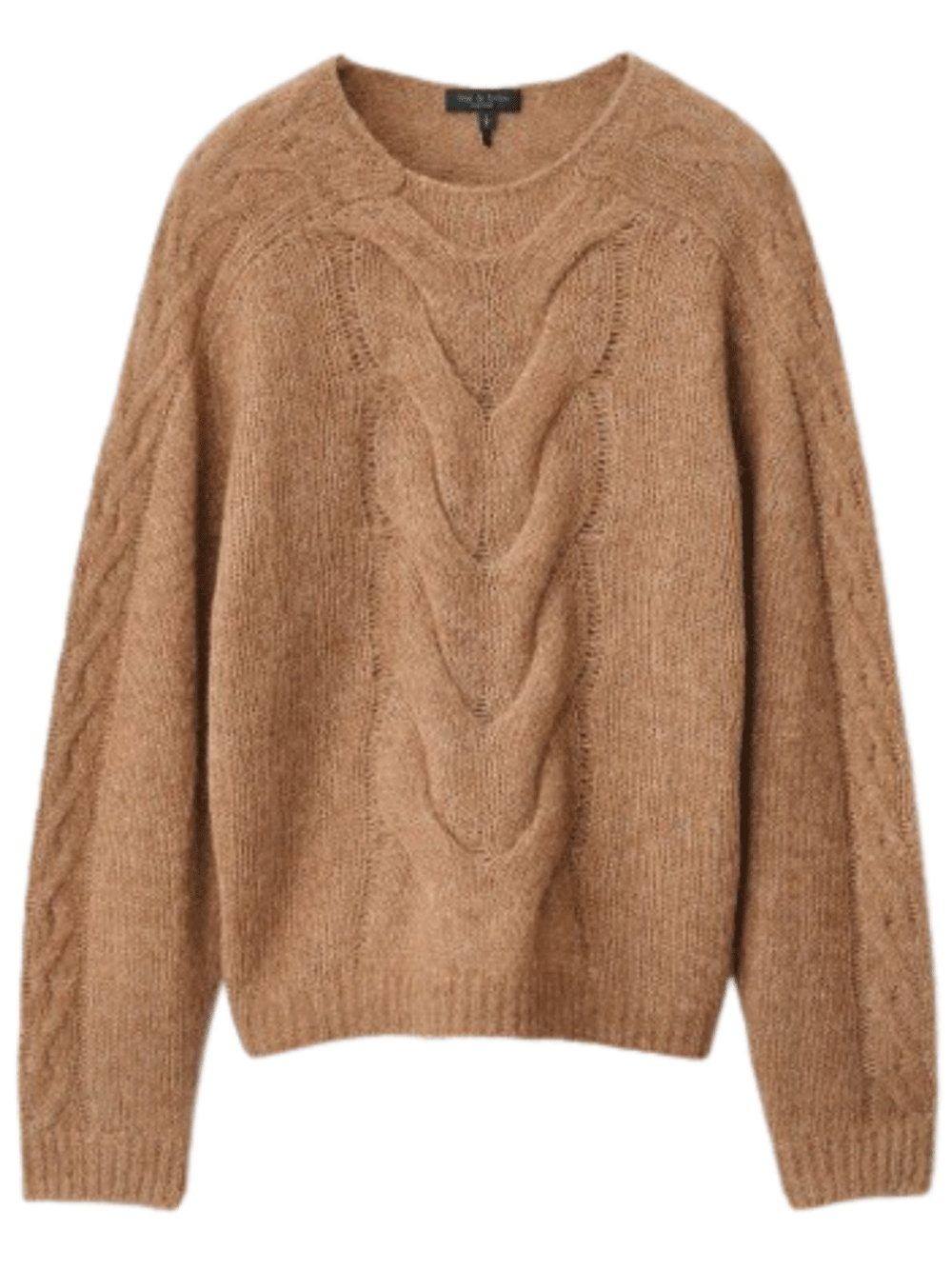 Rag-&-Bone-Mia-Cable-Sweater-Brown-1