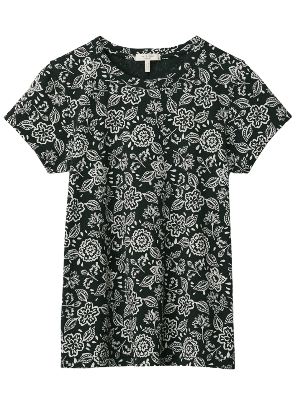 Rag-&-Bone-Russian-Floral-Tee-Black-1