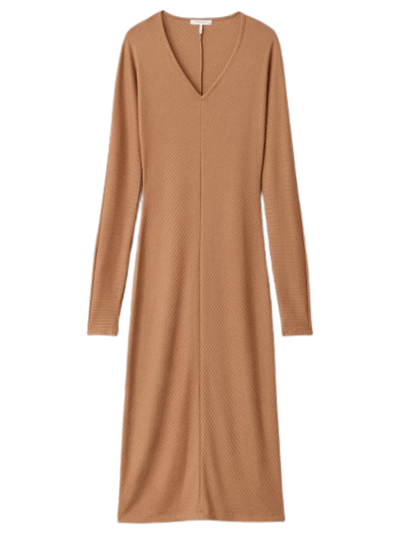 The Knit Rib Bias Dress