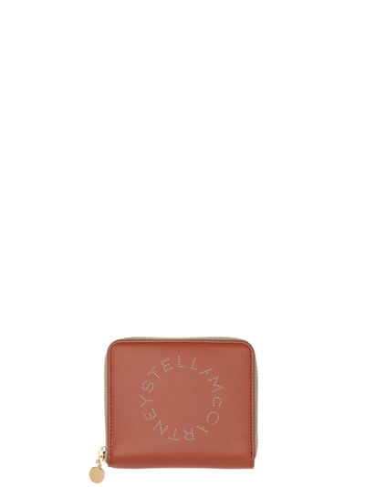 STELLA-McCARTNEY-Zip-Around-Mini-Wallet-Bicolor-Eco-Alter-Mat-Red-1