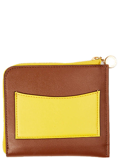 Stella McCartney Card Holder Bicolor Brown 3