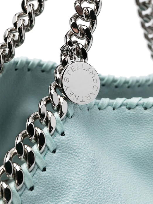 Stella McCartney Falabella Mini Tote Bag Light Blue 4