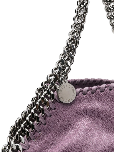 Stella McCartney Falabella Mini Tote Bag Purple 4