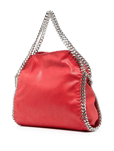 Stella McCartney Falabella Mini Tote Bag Red 2