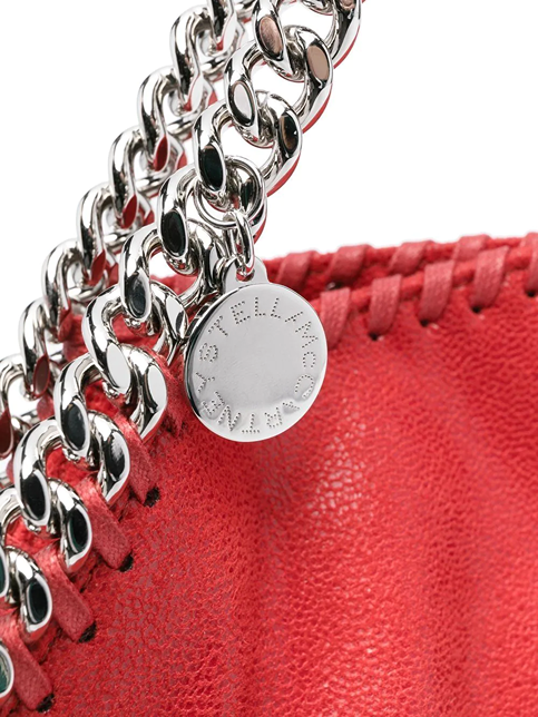 Stella McCartney Falabella Mini Tote Bag Red 3