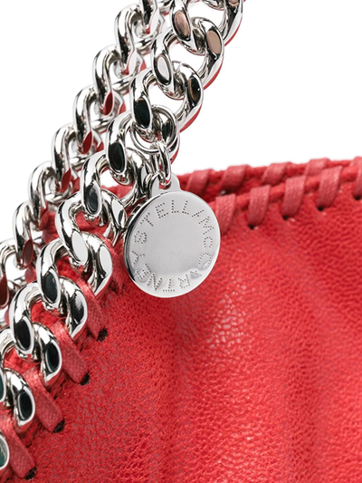 Stella McCartney Falabella Mini Tote Bag Red 3