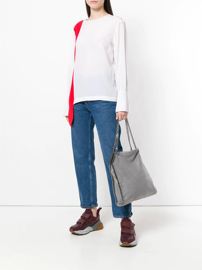 Falabella Small Tote Bag (Grey)