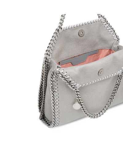 Stella McCartney Falabella Tiny Tote Bag Grey 3