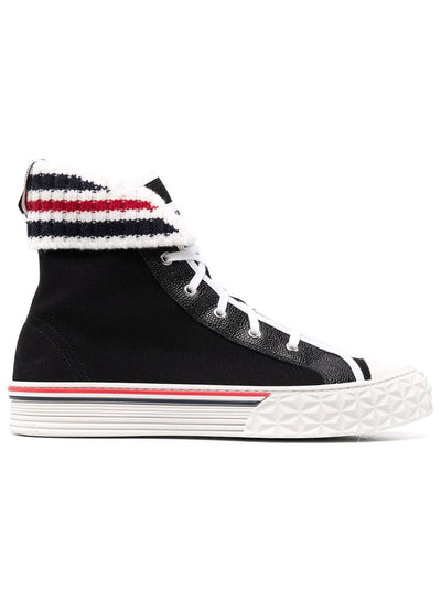       Thom-Browne-Mens-Casual-Sporty-Sneaker-Black-1