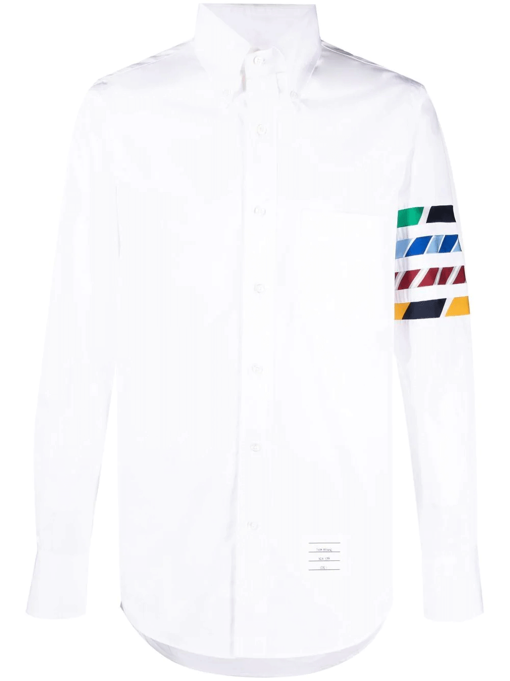 Thom-Browne-Mens-Wovens-Shirt-Blouse-White-1