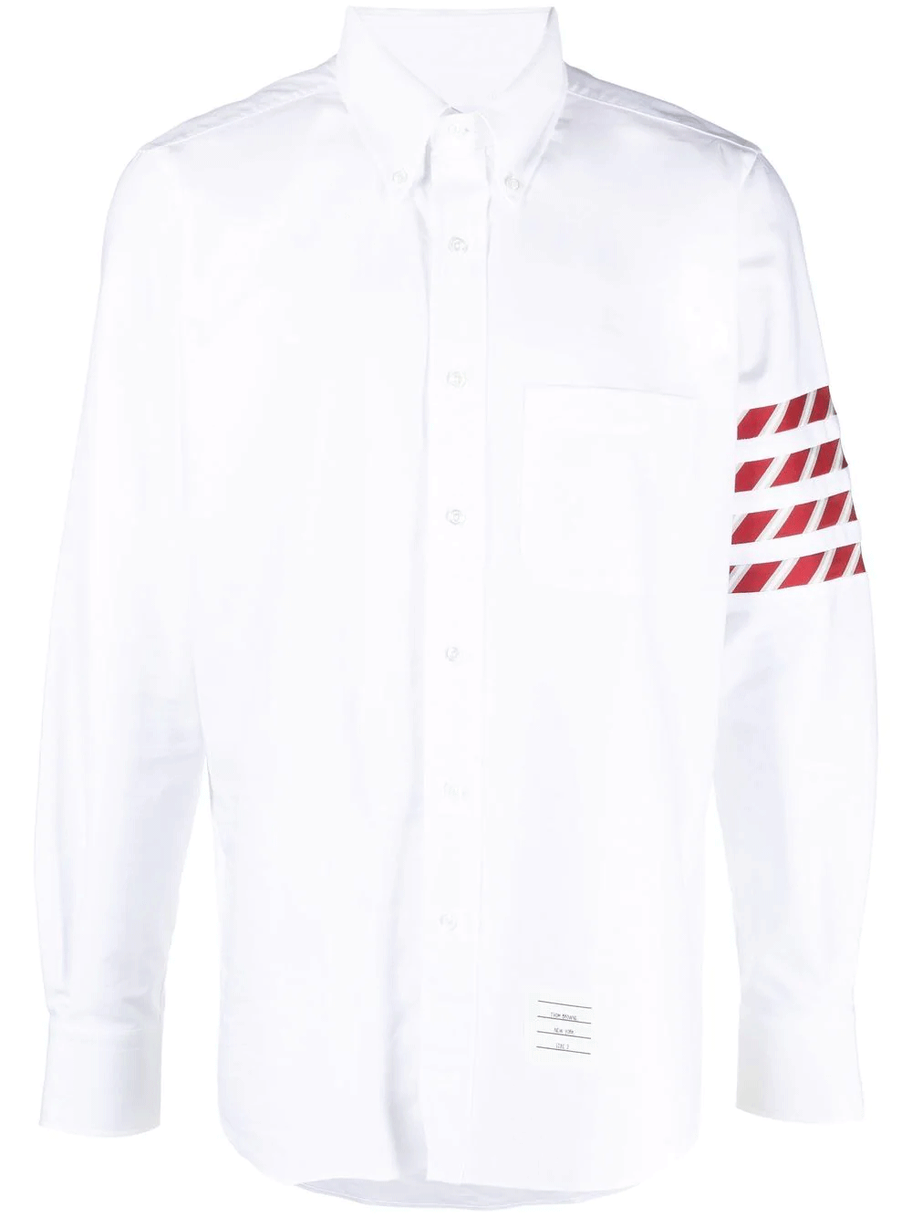Thom-Browne-Mens-Wovens-Shirt-Blouse-White-1