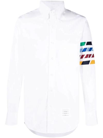 Thom-Browne-Mens-Wovens-Shirt-Blouse-White-1