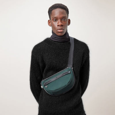    Unisex-Belt-Bag-Eco-Nylon-Green-4