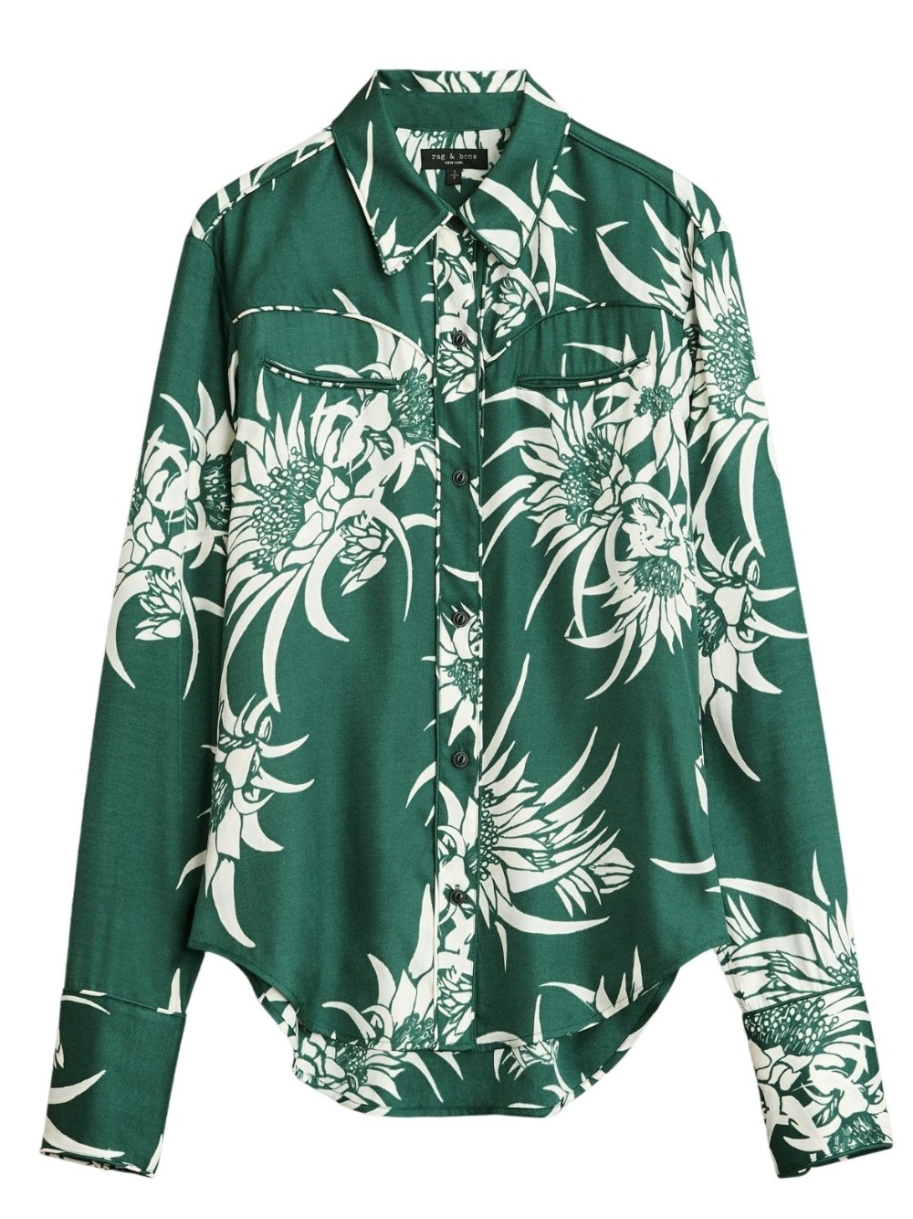 rag-and-bone-Cleo-Shirt-Green-1