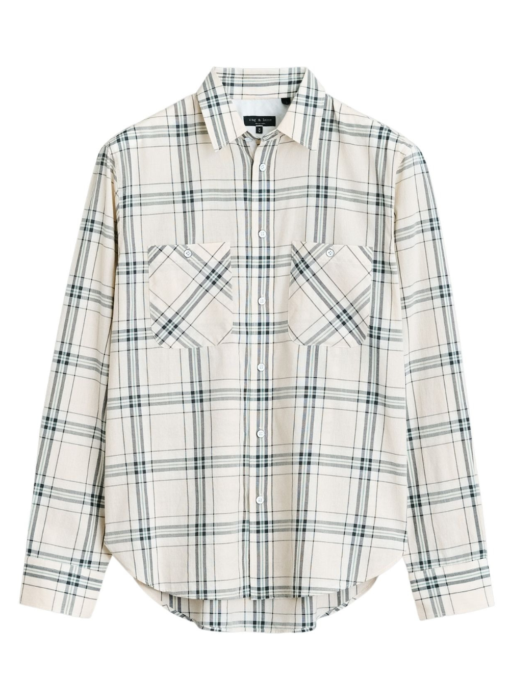 rag-and-bone-Long-Sleeve-Gus-Shirt-White-Green-1
